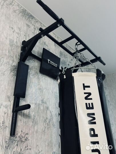 Турник с брусьями + мешок боксерский