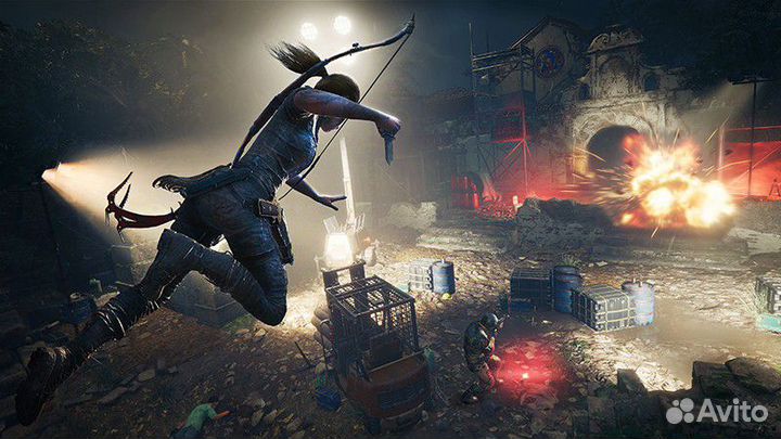 PS4 диск Shadow of the Tomb Raider - Croft Edition