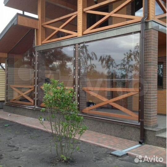 Мягкие окна под ключ для беседки, веранды, террасы