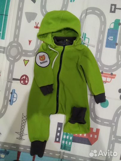 Комбинезон Бамбинизон флисовый 74