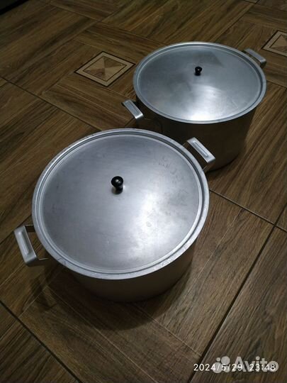 Кастрюля алюминиевая 10 литров