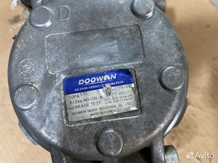 Компрессор Кондиционера Kia / Hyundai 2.5crdi D4CB
