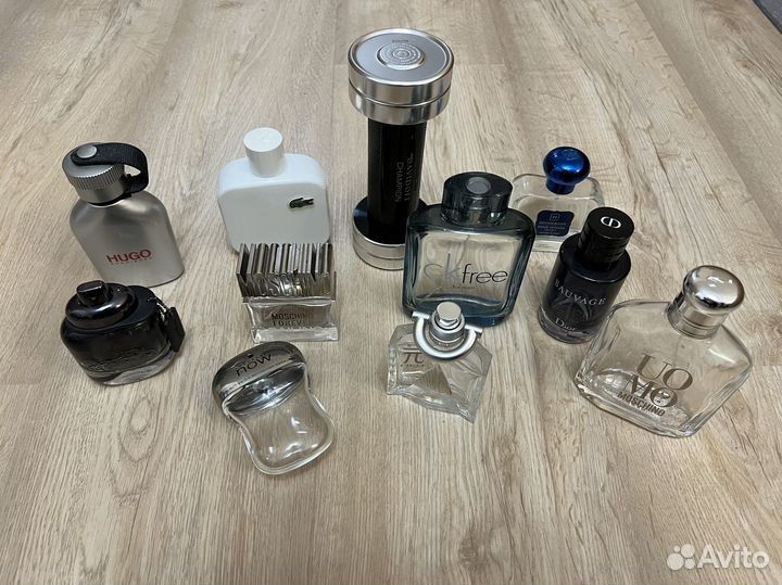 Пустые флаконы от духов