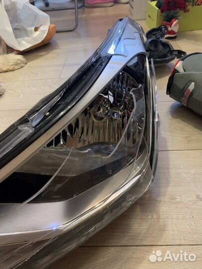 Hyundai solaris фара