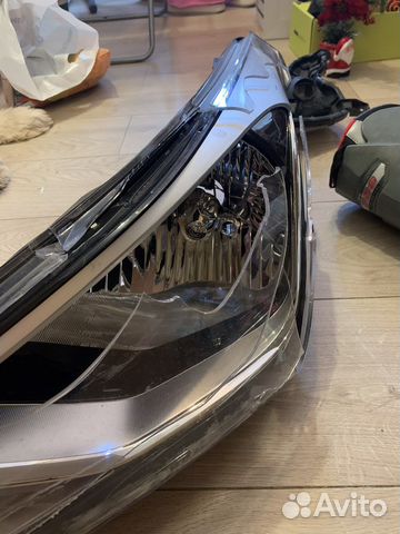 Hyundai solaris фара