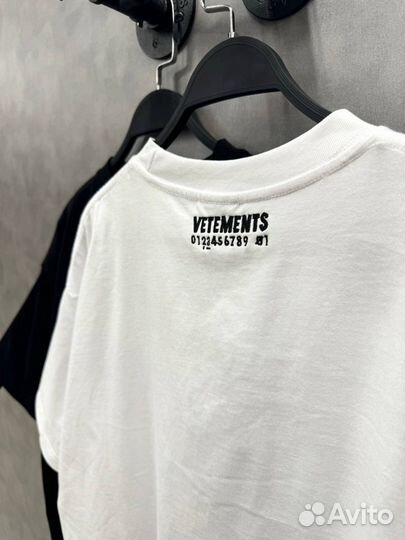 Футболка vetements оверсайз