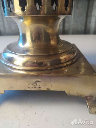 Самовар на дровах царский