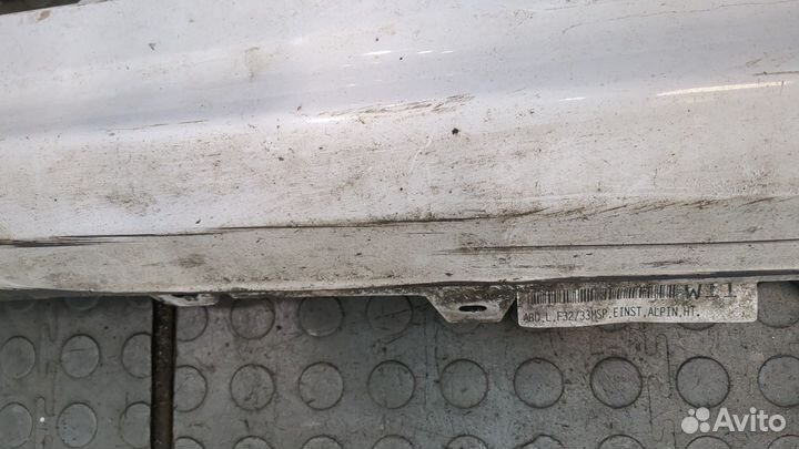 Накладка на порог BMW 4 F32, 2014