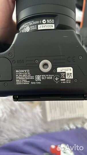 Фотоаппарат sony a58