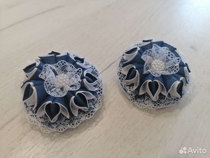 Школьные бантики ручной работы