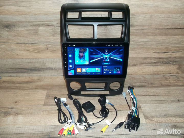 Магнитола Kia Sportage 2 Android GPS WiFi