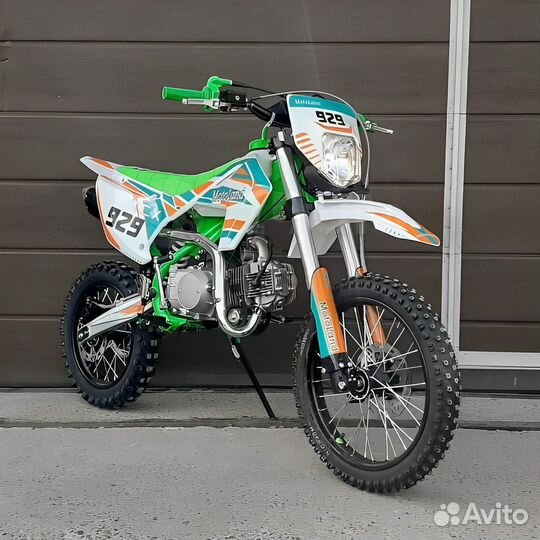 Питбайк Motoland TCX125 E зеленый