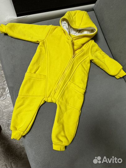 Комбинезон с начесом 74