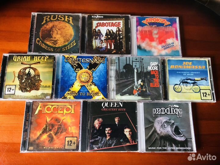 Сd диски рок