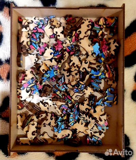 Деревянные пазлы 