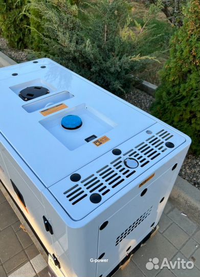 Генератор дизельный 15 кВт g-power трехфазныйDG180