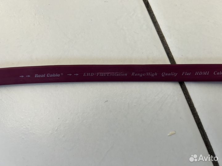 Кабель hdmi Real Cable 2м