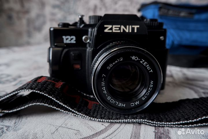 Фотоаппарат zenit 122 + Helios-44M-7