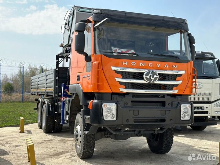 IVECO-Hongyan CQ3256HV39D с КМУ, 2024