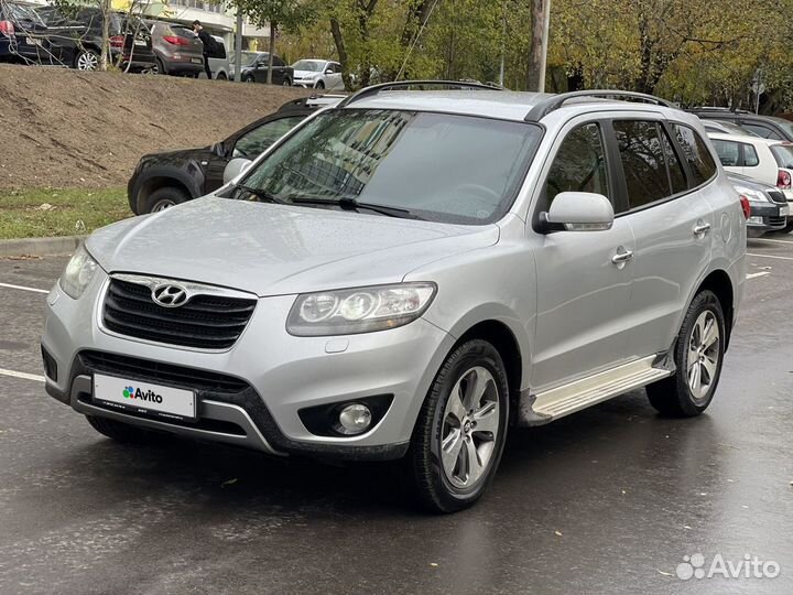 Hyundai Santa Fe 2.4 AT, 2011, 221 000 км