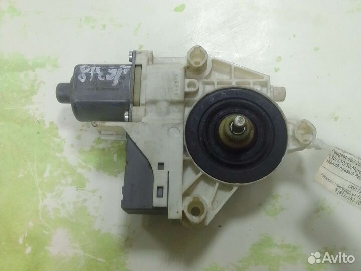 Мотор стеклоподъемника задний правый Peugeot 407