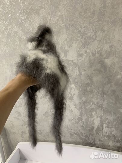 Шапка кроличья детская