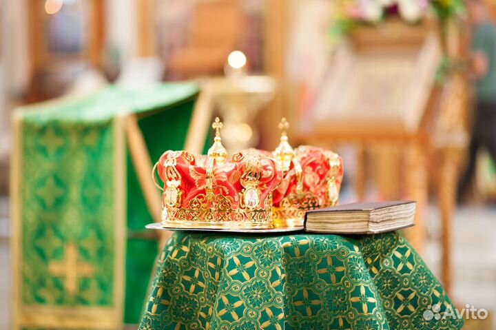 Церковный фотограф на венчание, крещение ребенка