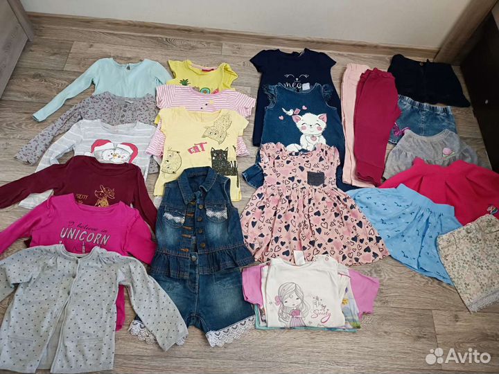 Пакет вещей для девочки 98-104
