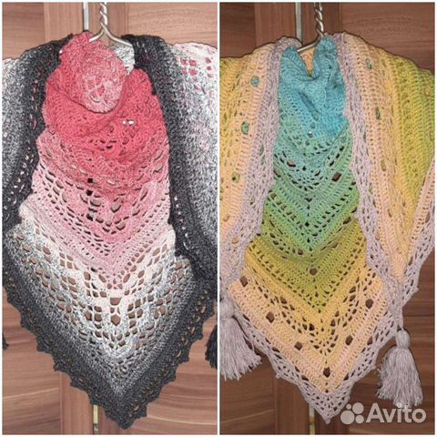 Бактус шаль платок