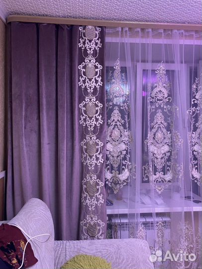 Шторы новые / Без тюля