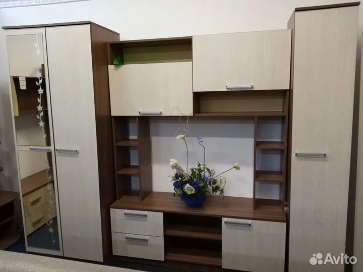 Гостиная 2,7 метра Ясень шимо