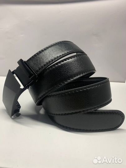 Ремень мужской натуральная кожа прыжка автомат