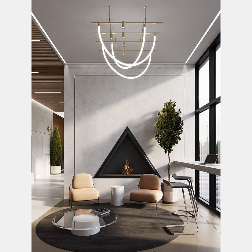 1-к. квартира, 45,5 м², 9/28 эт.