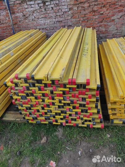 Балка двутавровая деревянная бу