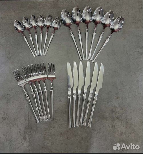 Набор столовых приборов новый