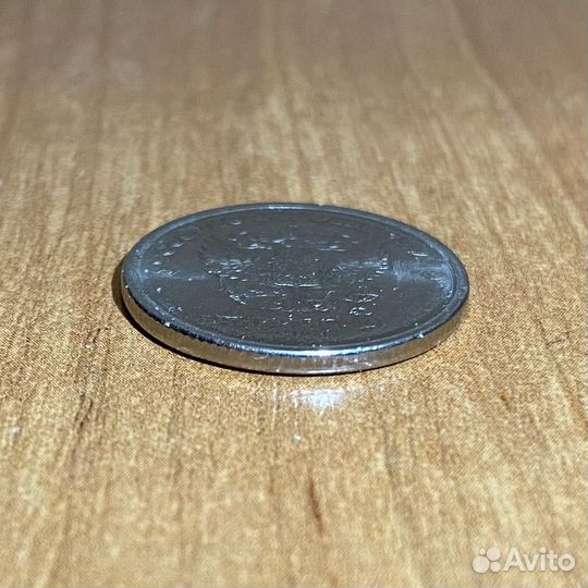 1 рубль с дефектами