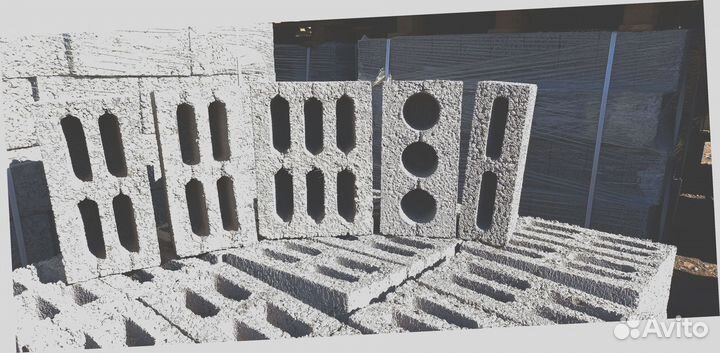 Перегородочные керамзитобетонные блоки ECO 224