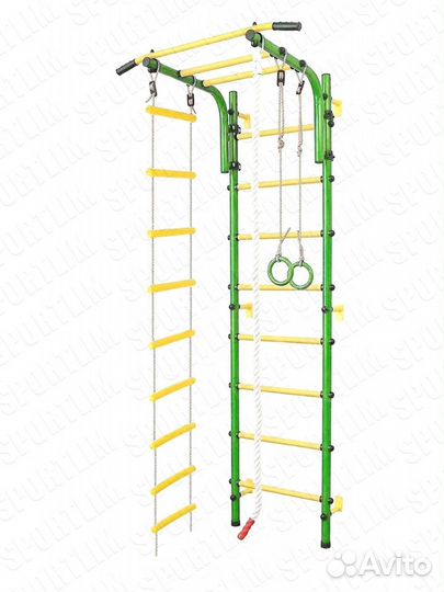 Шведская стенка для детей с массажными ступенями