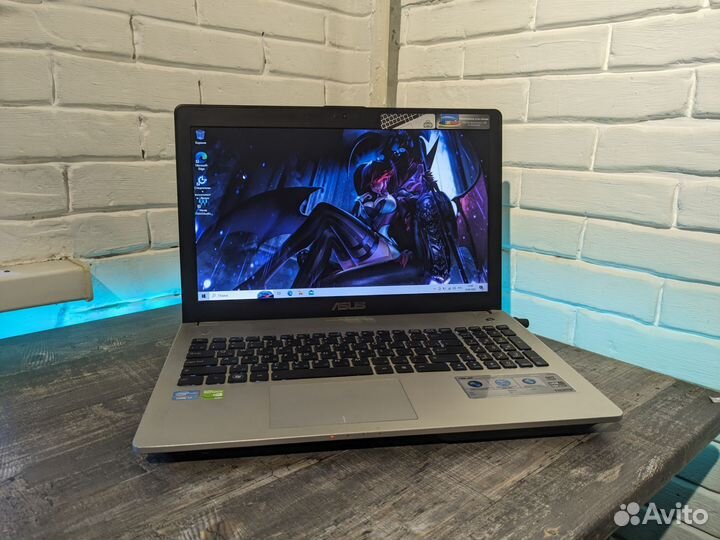 Игровой ноутбук Asus i7/ssd 512/8gb/nvidia 740m