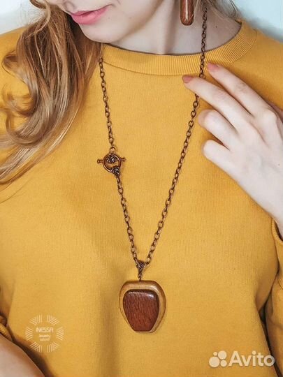 Серьги, кулон