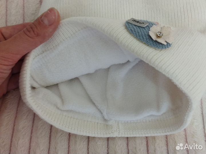 Шапочка для девочки осень 3-4 года