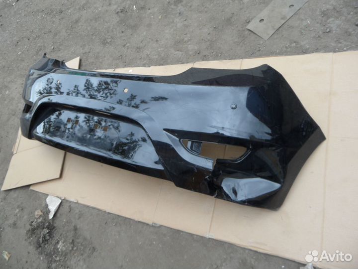 Задний бампер Solaris Хетчбэк 2011-15 солярис