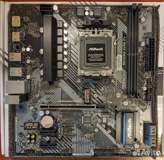 ASRock B650M-H/M.2+, Socket AM5, новая