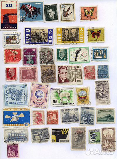 Марки СССР и других стран