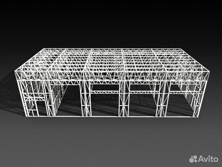 Лстк каркас сто на 4 поста от завода-изготовителя