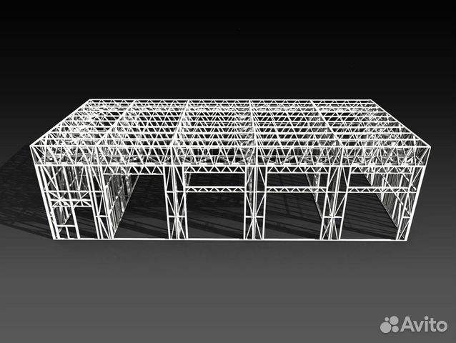 Лстк каркас сто на 4 поста от завода-изготовителя