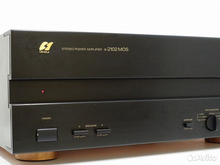 Sansui B-2102 MOS vintage - 35кг Эйфории для Ушей