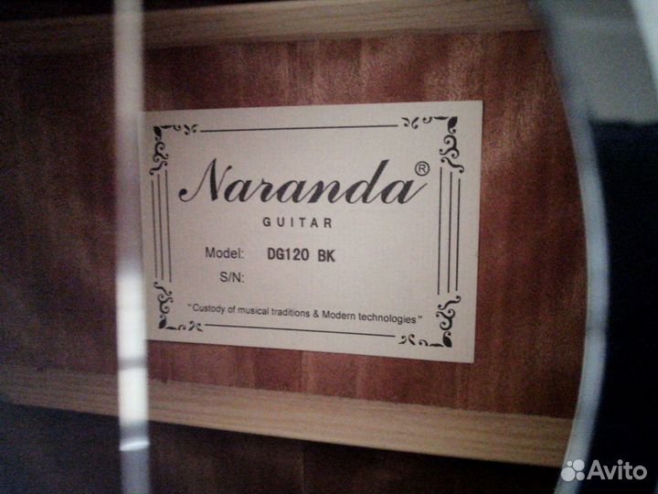 Акустическая гитара naranda