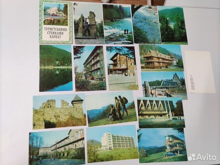 Набор открыток города СССР