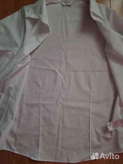 Рубашка школьная белая M&S